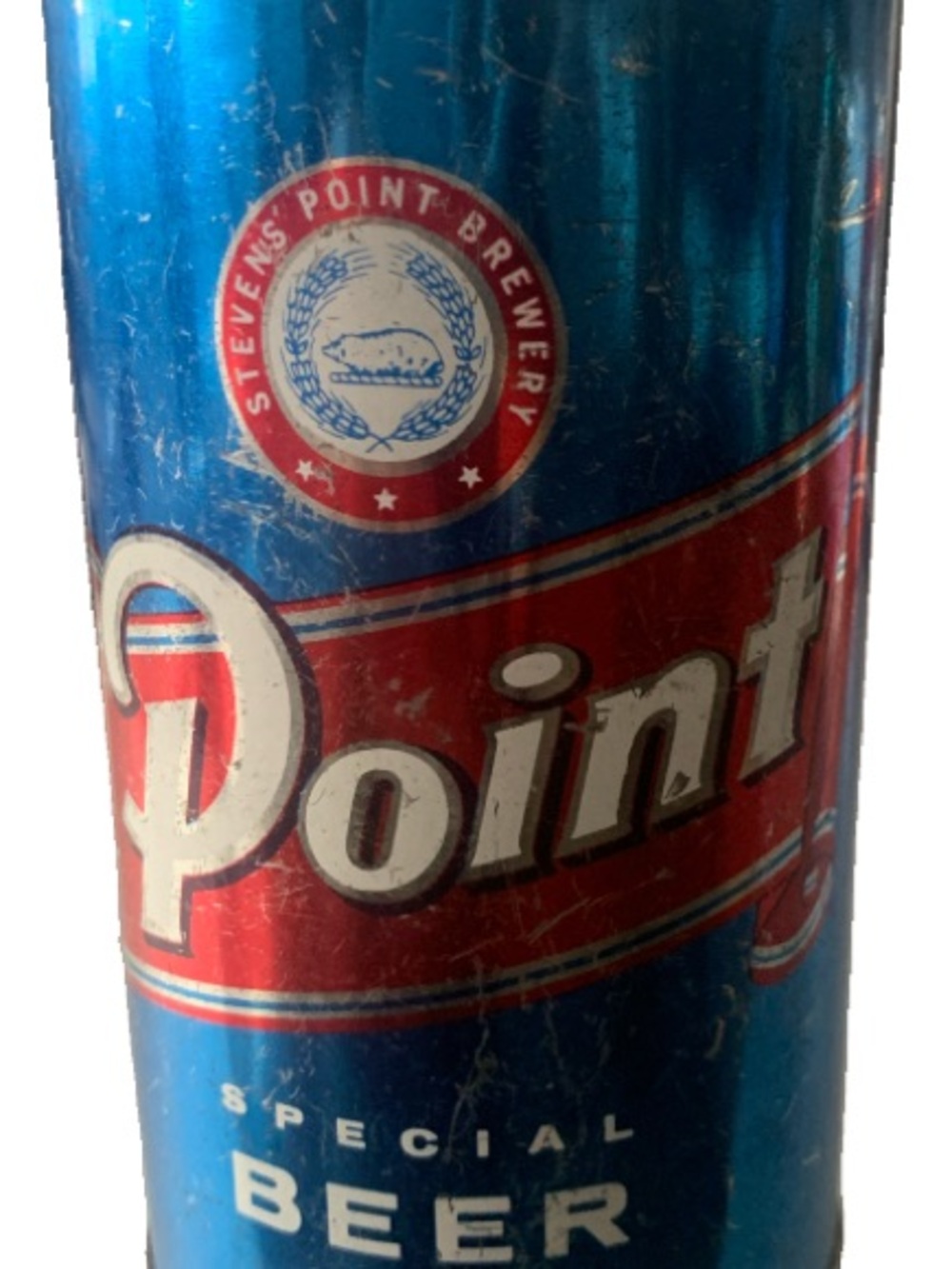 Vintage Beer Can Point Special Beer Stevens Point Brewery Empty Steel Can